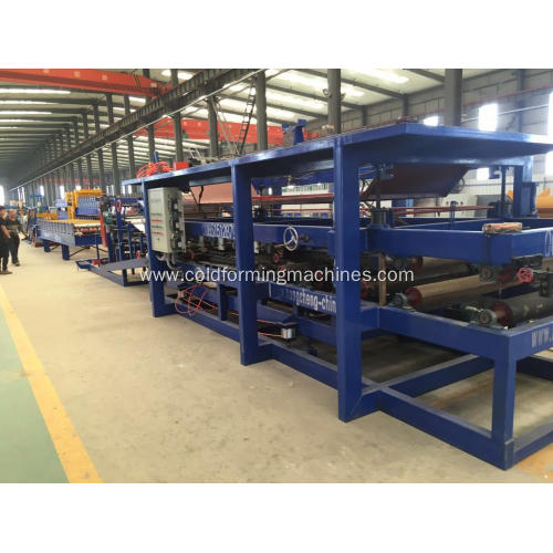 Fireproof Rock Wool Sandwich Panel Making Machine